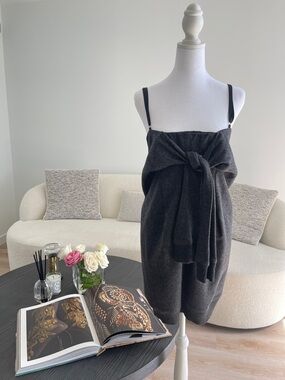 Dolce & Gabbana Grey Wool Dress sz 42 $895
